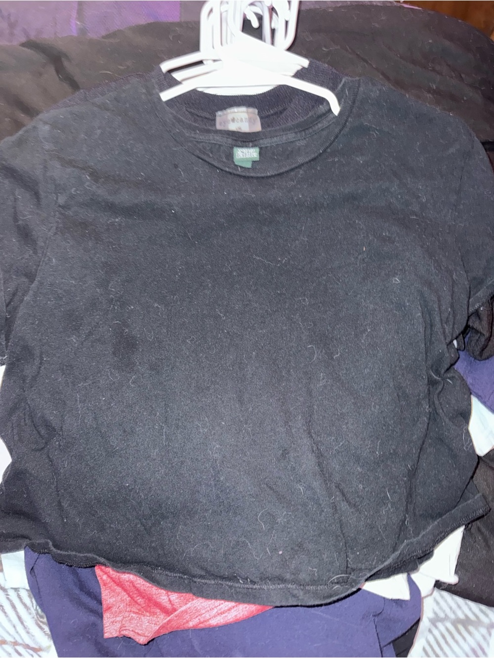 wild fable Black Short Sleeve Crewneck Tee